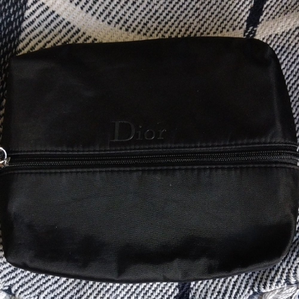 🎄Dior Black Toiletries Bag